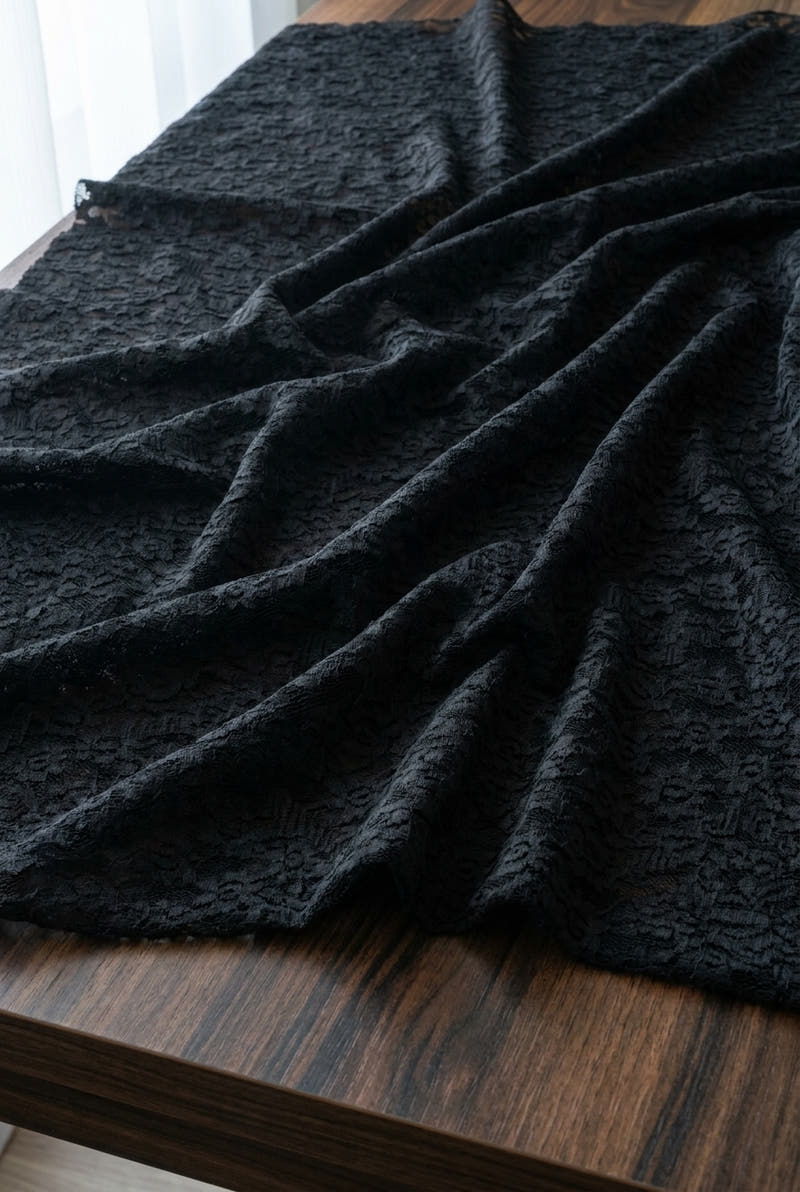 قماش دانتيل ليكرا - draped