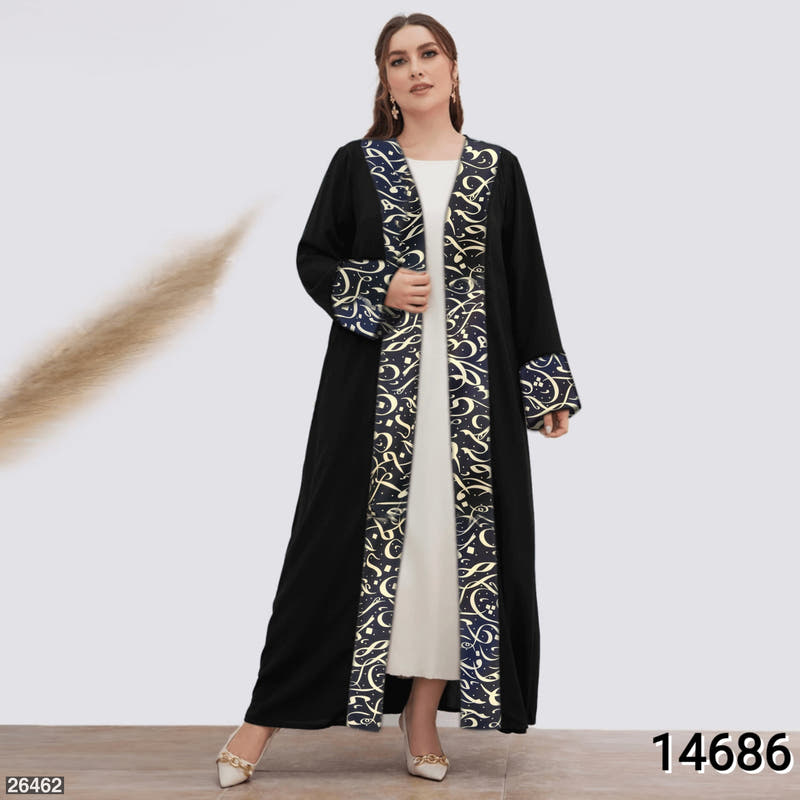 عباية ستان حرير ملابس نسائي