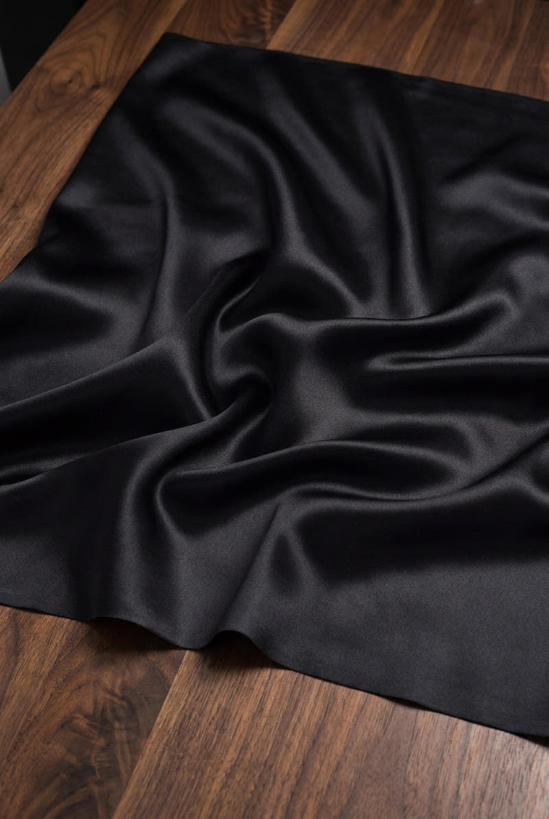 Wide draped view