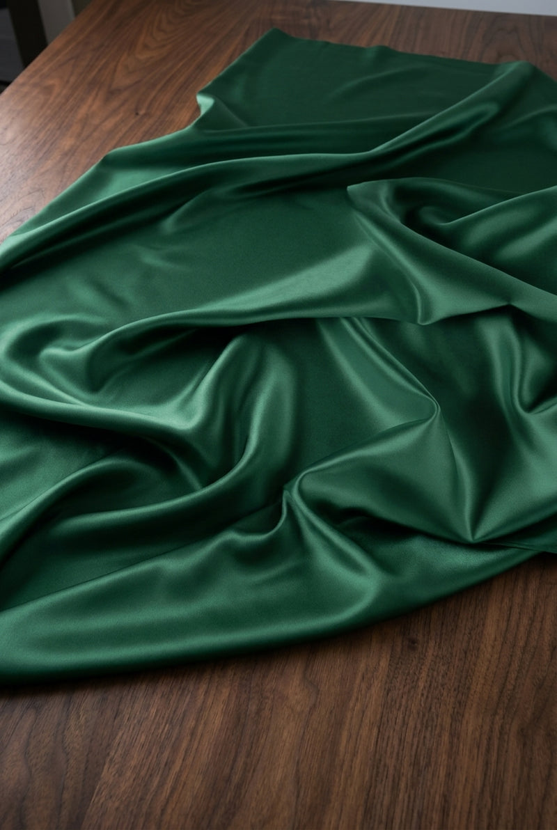 Wide draped view
