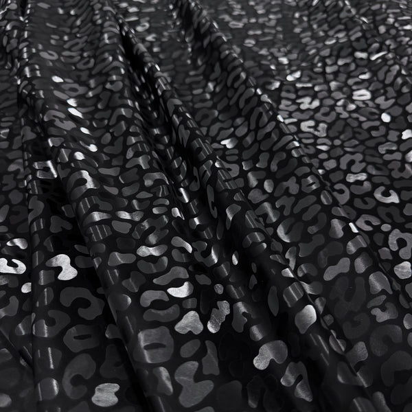 قماش جلد لازار اسود