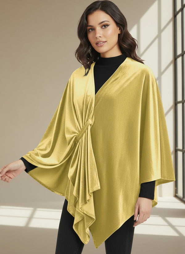 بونشو كروس قطيفه فرنساوي ذهبي فاتح