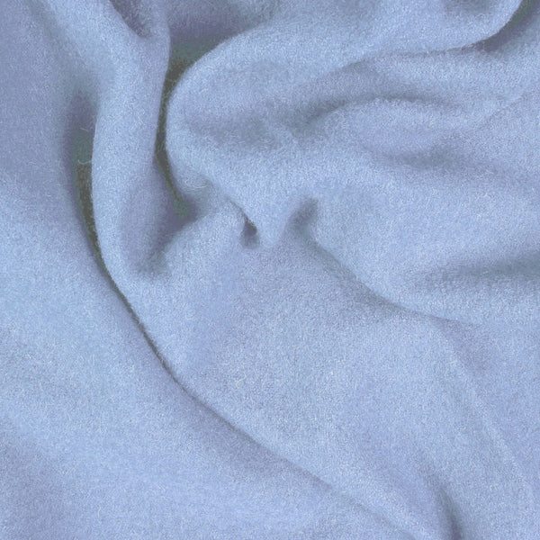 قماش صوف ليكرا بيبي بلو فاتح ساده