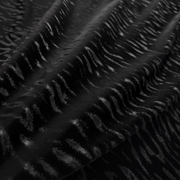 قماش جلد لازار اسود