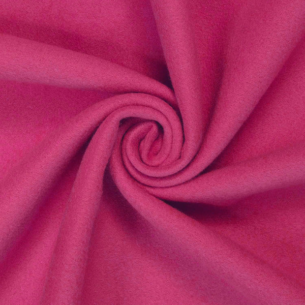 قماش صوف ليكرا فوشيا ساده