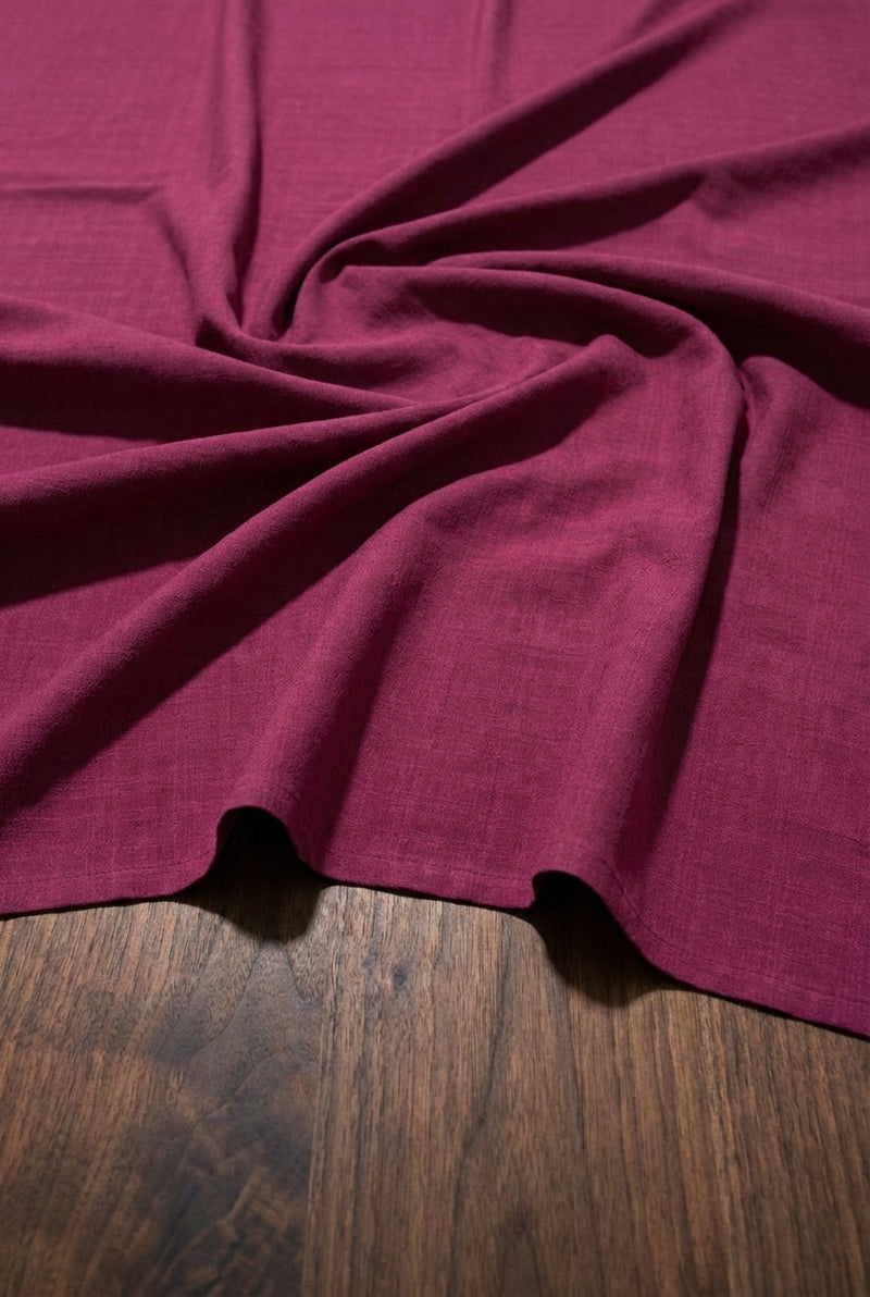 قماش كتان جاكار - draped