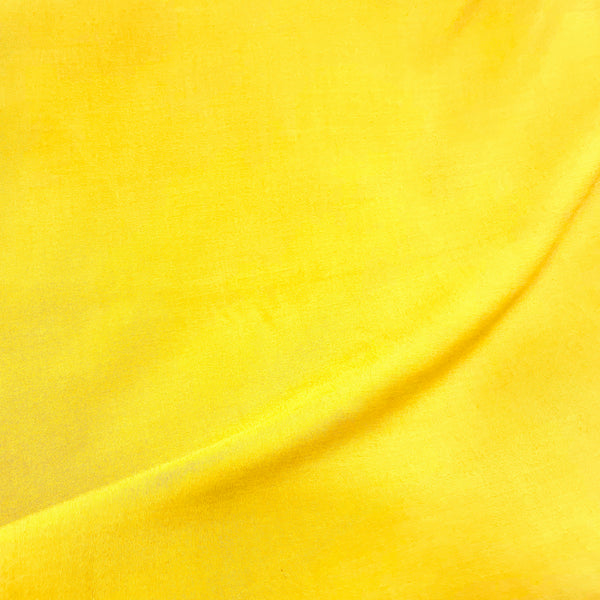 قماش فيسكوز بيور اصفر ساده