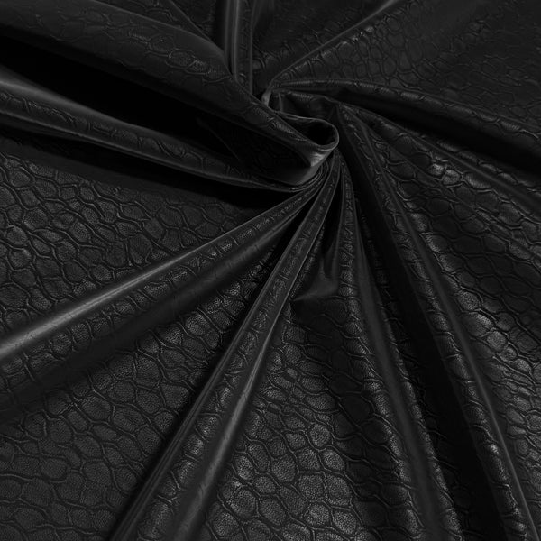 قماش جلد لازار اسود