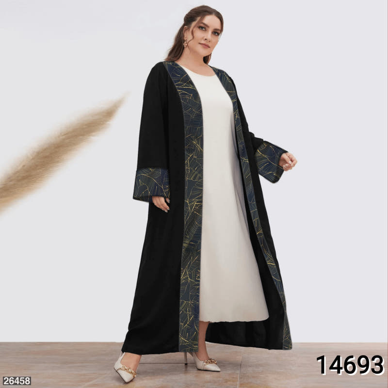 عباية ستان حرير ملابس نسائي