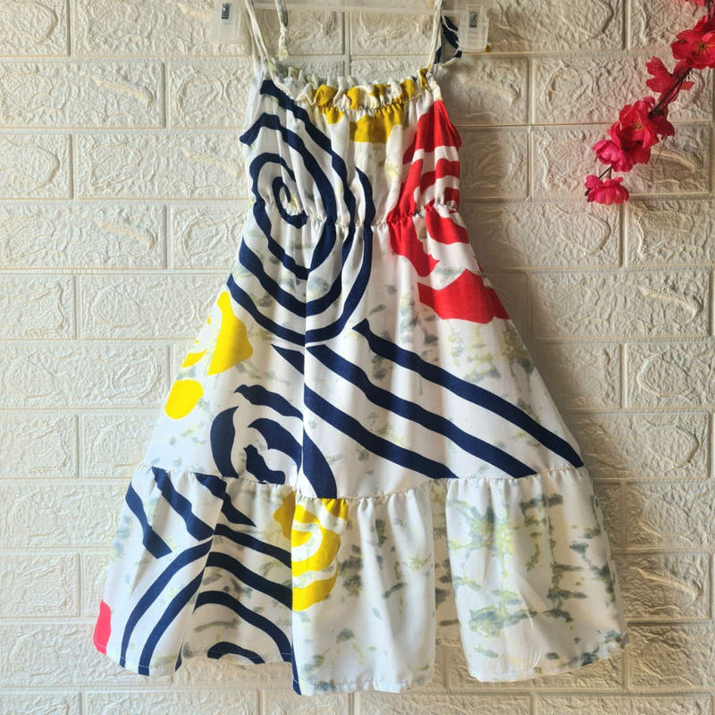 فستان اطفال كريب ملابس نسائي