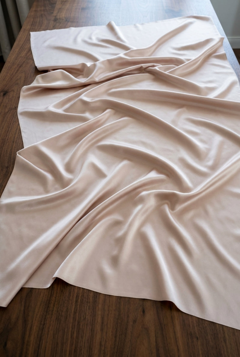 Wide draped view