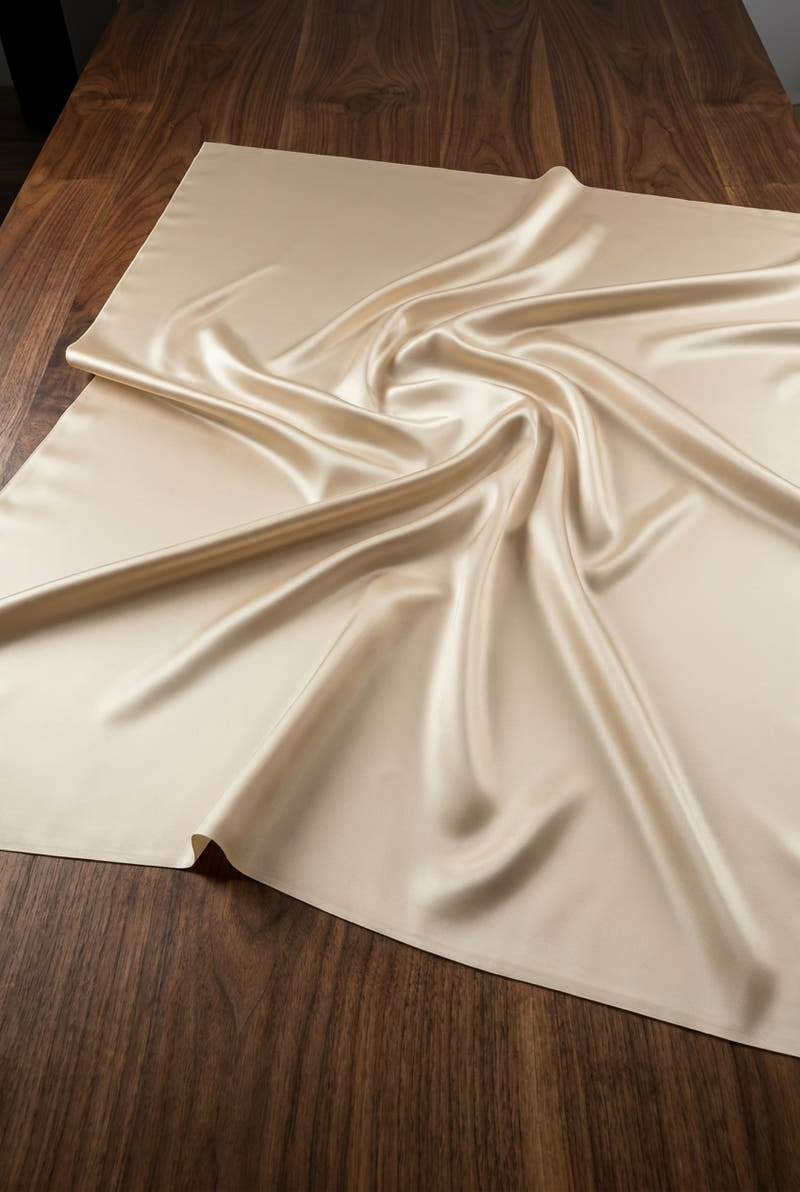 Wide draped view