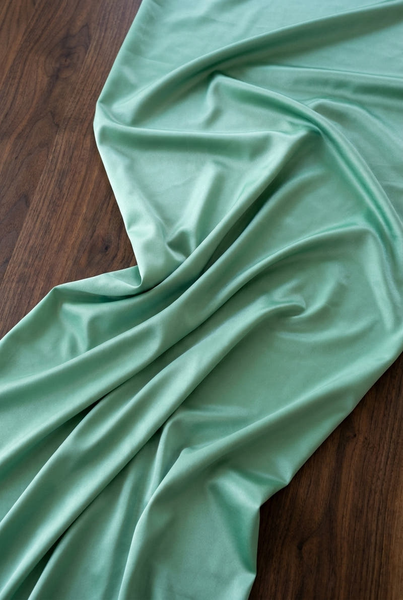 Wide draped view