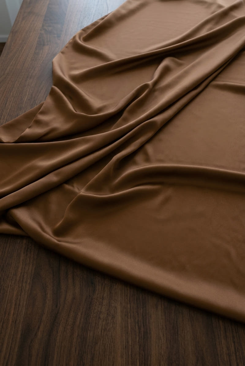 Wide draped view