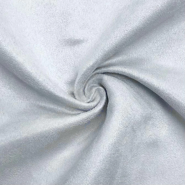 قماش سويد شمواه رمادي فاتح ساده⁩