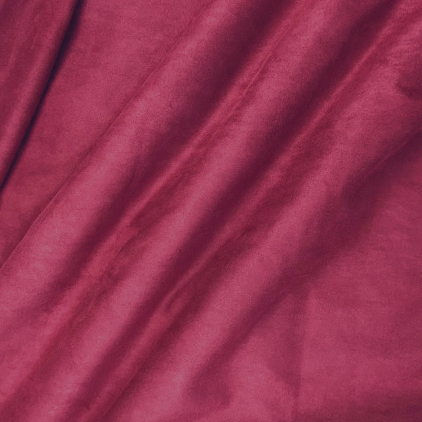 قماش سويد شمواه بينك غامق ساده