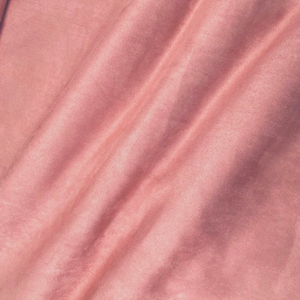 قماش سويد شمواه بينك ساده