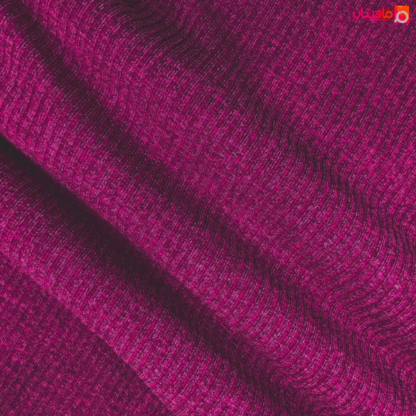 قماش صوف ريب مقلم فوشيا