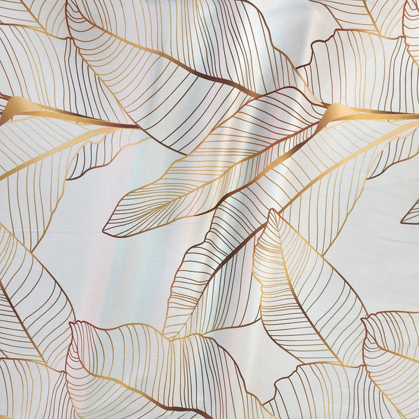 قماش ستان حرير مشجر