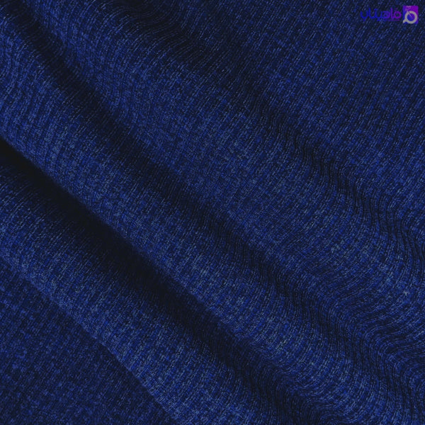 قماش صوف ريب مقلم كحلي