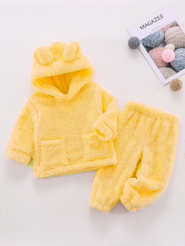 ترنج اطفال فرو تيدي بير اصفر