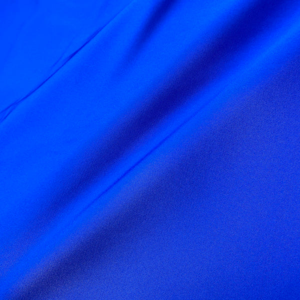 قماش فيسكوز بيور ازرق ملكي ساده