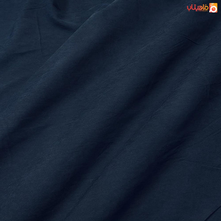 قماش سوفت شمواه صيفي كحلي ساده