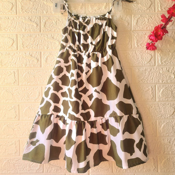 فستان اطفال كريب