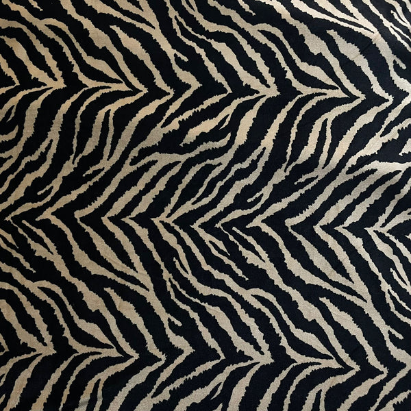 قماش قطيفه فرنساوي زيبرا