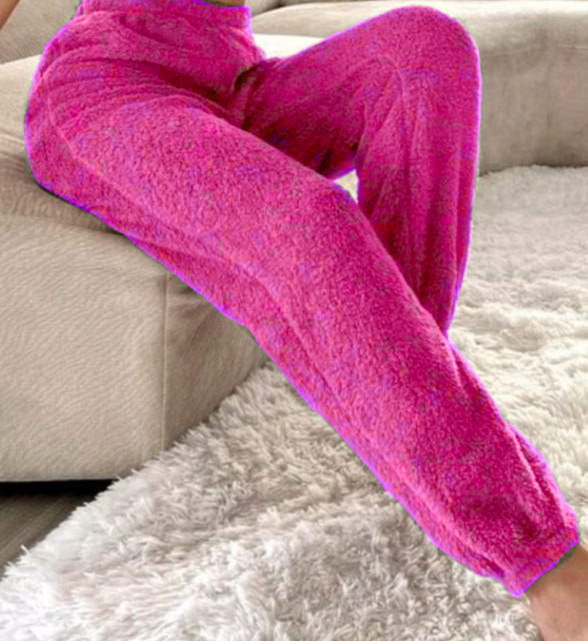 بنطلون تيدي بير قطن ليكرا فوشيا